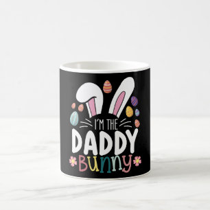 Jag är Pappa Daddy Kanin Påsk Familj Matchande Kaffemugg