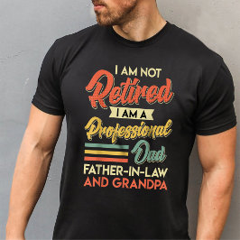 JAG ÄR PAPPA FAR I LAG OCH GRANDPA T SHIRT