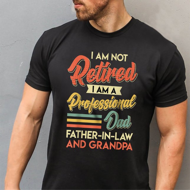 JAG ÄR PAPPA FAR I LAG OCH GRANDPA T SHIRT (Skapare uppladdad)