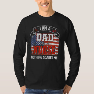 Jag är Pappa och inget Skrämmer mig amerikanskt T Shirt