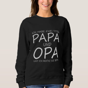 Jag är Pappa och morfar och jag Sten båda T Shirt
