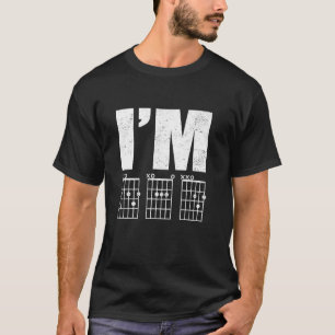 Jag är Pappa Roliga Gitarr Ackord För Musikälskare T Shirt