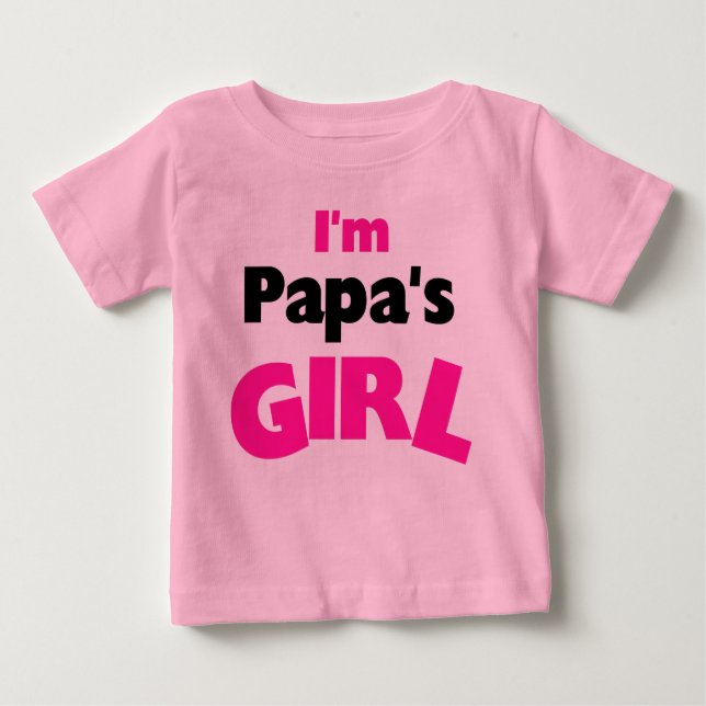 Jag är Pappa TAR Girl T Shirt (Framsida)
