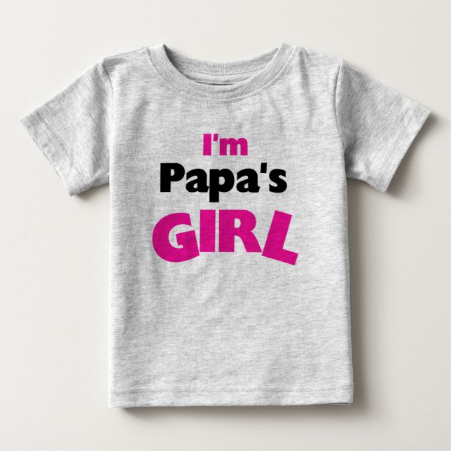 Jag är Pappa TAR Girl T-shirt (Framsida)