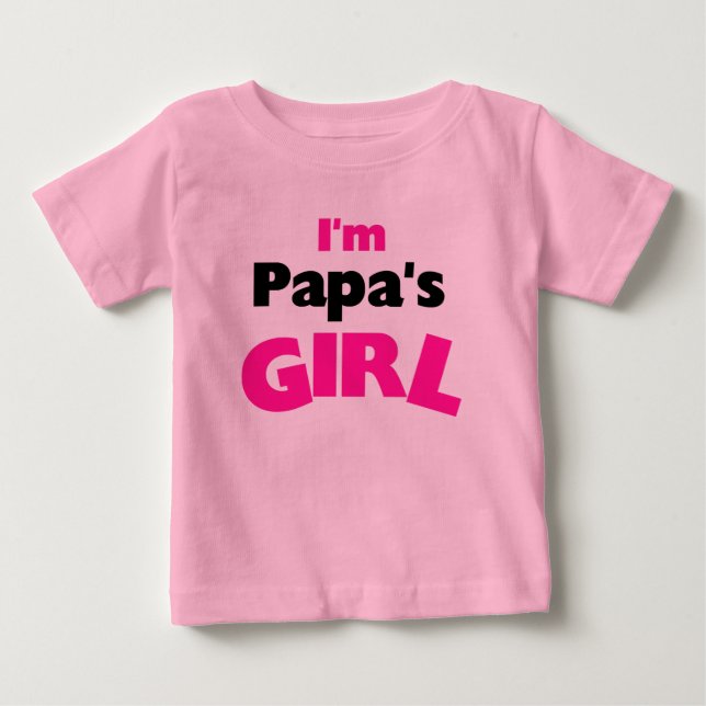 Jag är Pappa TAR Girl Tee (Framsida)