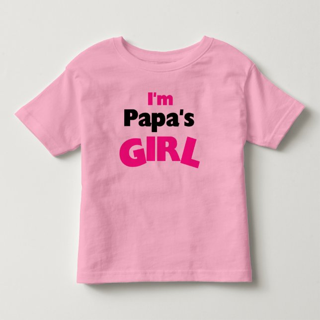 Jag är Pappa TAR Girl Tee Shirt (Framsida)