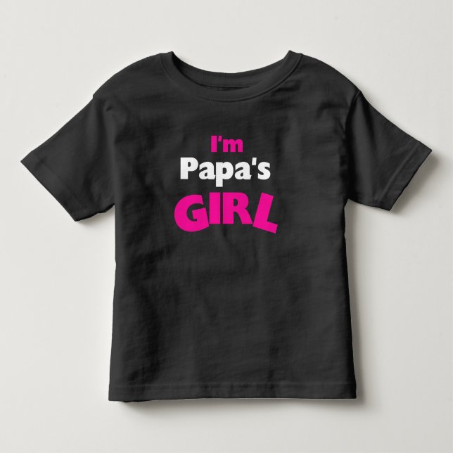 Jag är Pappa TAR Girl Tröja (Framsida)