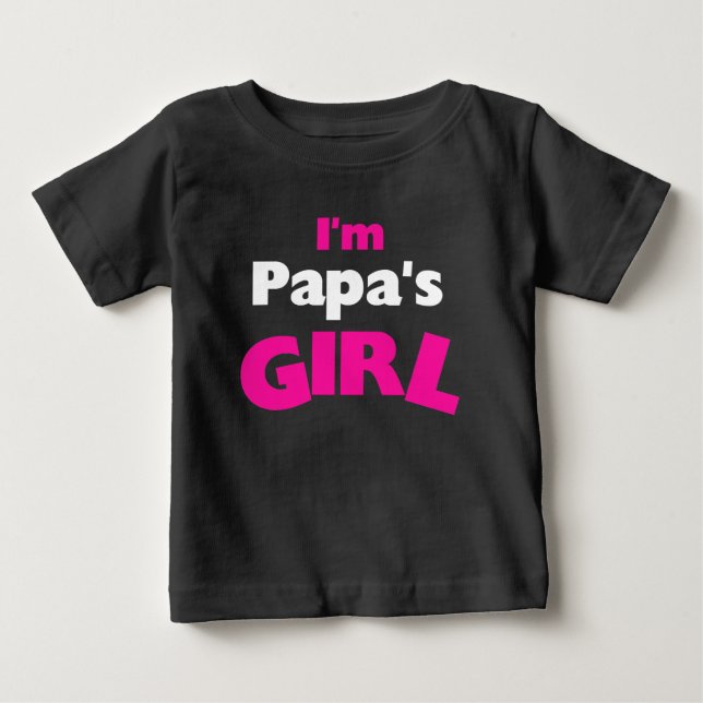 Jag är Pappa TAR Girl Tröja (Framsida)