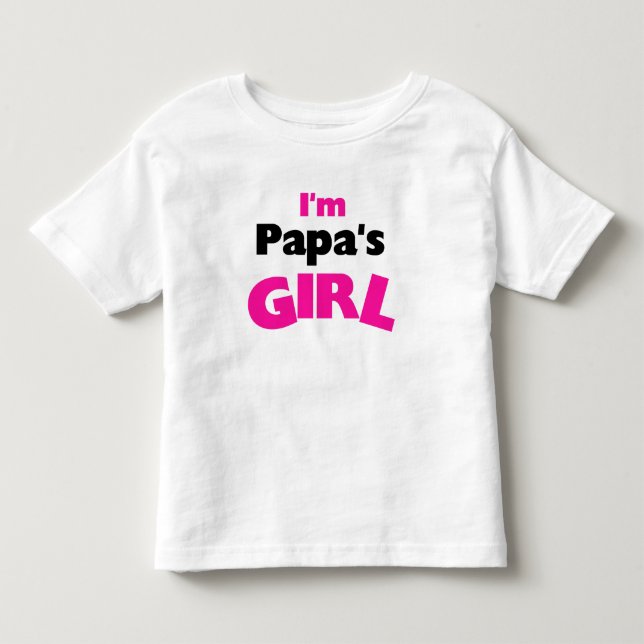 Jag är Pappa TAR Girl Tröja (Framsida)
