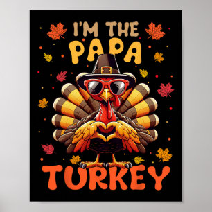 Jag är Pappa-Turkiet matchande 2024-familjen Thank Poster