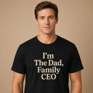 Jag är Pappan, Familjens VD T Shirt
