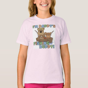 Jag är Pappor Fishing Buddy T-shirts och presenter