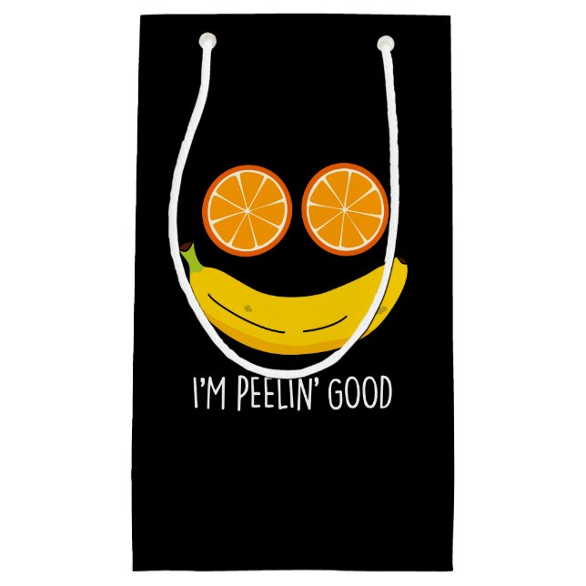 Jag är Peelin Bra Funny Fruit Pun Mörk BG (Framsidan)