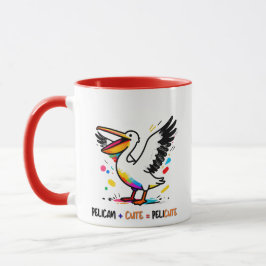 Jag Är Pelicute – Jag är en söt pelikan-mugg Mugg