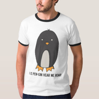 JAG ÄR PENGIN HÖR MIG VRÅLA! TEE SHIRT