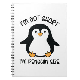Jag är Penguin Storlek, Kort Girl. Anteckningsbok