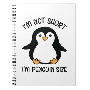 Jag är Penguin Storlek, Kort Girl. Anteckningsbok
