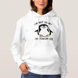 Jag är Penguin Storlek, Kort Girl. T Shirt