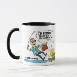 Jag är pensionär, jag vill inte mug - Pensionärs s Mugg