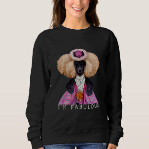 Jag är Perfekt - Marie Antoinette Pudel Porträtt T Shirt