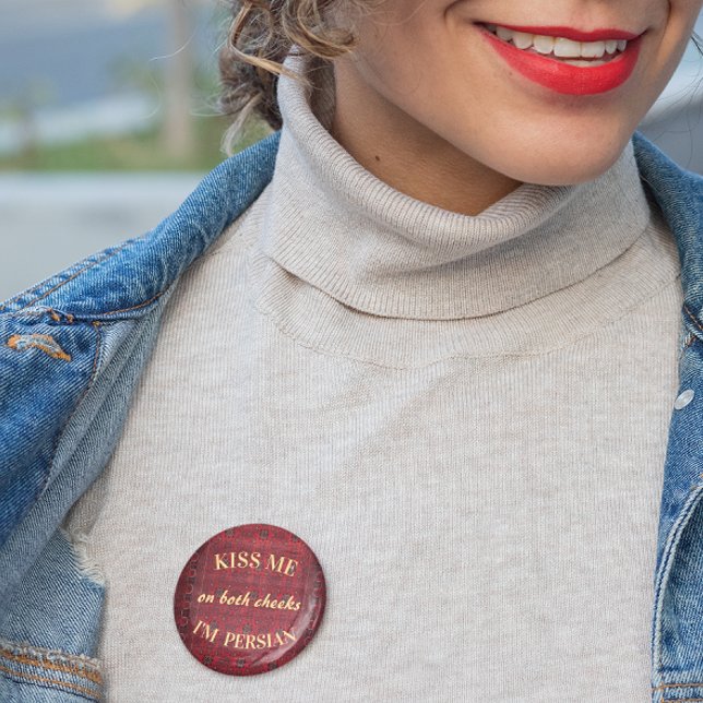 Jag är Persian Nowruz Button Knapp (Skapare uppladdad)