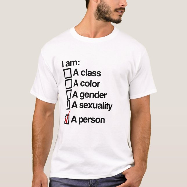 Jag är person (klass) tröja (Framsida)
