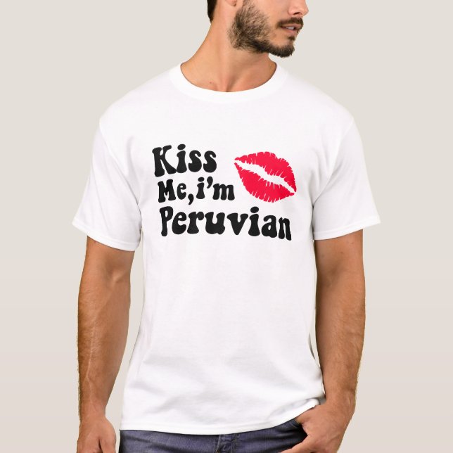 Jag är peruanska. t-shirt (Framsida)
