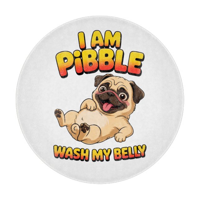 Jag Är Pibble Tvätta Min Mage (Framsidan)