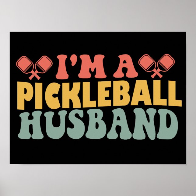 Jag är Pickleball Make Poster (Framsidan)