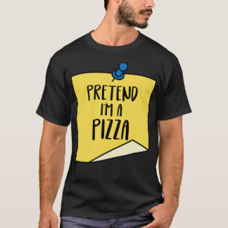 Jag är pizza Shirt Halloween Costume Party T Shirt