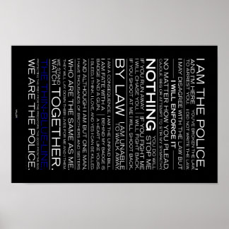 Jag är polisens Poster