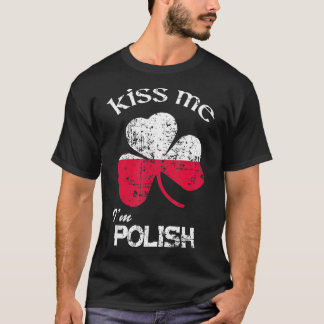 Jag är polsk Shirt St Patrick. T Shirt