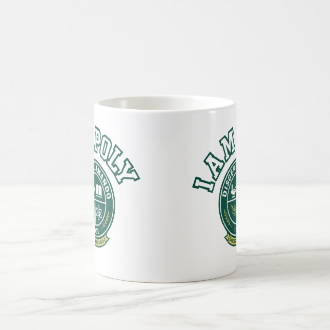Jag är POLY Kaffe Mugg (Center)