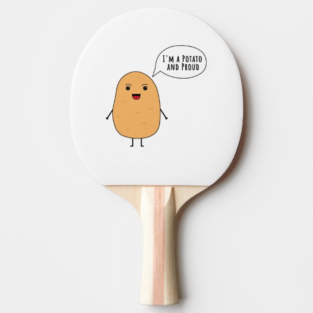 Jag är potatis och stolt pingisracket (Framsidan)