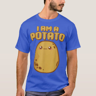 Jag är potatistfanatiker eller älskare t shirt