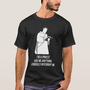 Jag är präst inkluderande t shirt