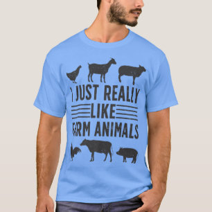 Jag är precis som Boskap-bondgård T Shirt