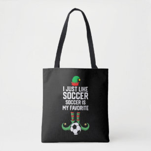 Jag är precis som fotboll - roligt fotboll tygkasse