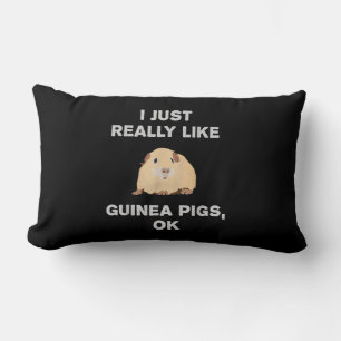 Jag är precis som Guinea Grisar.. OK, kära Guinea Lumbarkudde