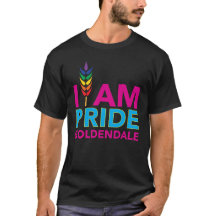 Jag är PRIDE Goldendale Mörk T-shirt