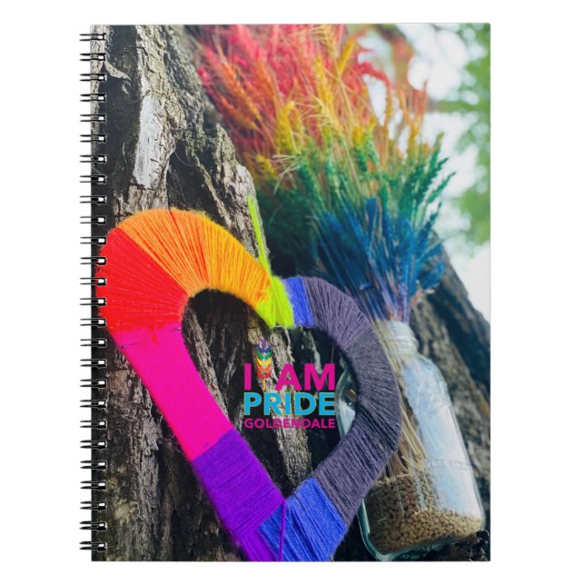 Jag är Pride Goldendale Notebook Anteckningsbok (Framsidan)