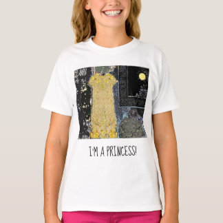 "Jag är prinsessa" Ruffle T T Shirt