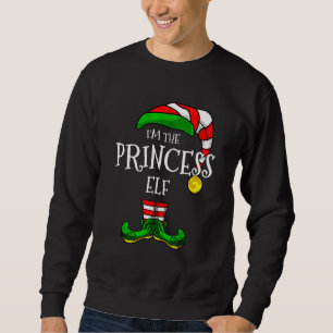 Jag Är Prinsessan Älva Grupp Julen Matchande Fami Lång Ärmad Tröja