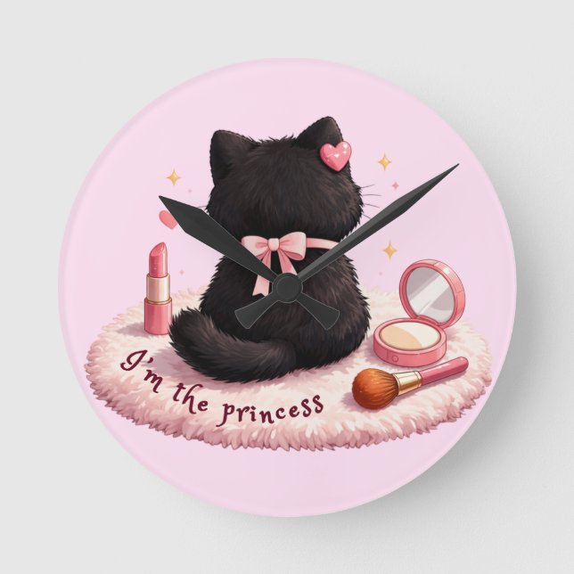 Jag är prinsessan rund klocka (Framsida)