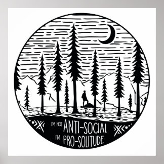 Jag är Pro-Solitude Poster