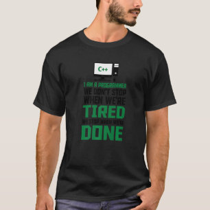 Jag är programmerare I Skriva Code Computer Scient T Shirt
