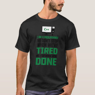 Jag är programmerare I Skriva Code Computer Scient T Shirt