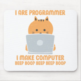 Jag är programmerare och gör datorn till pip Boop Musmatta