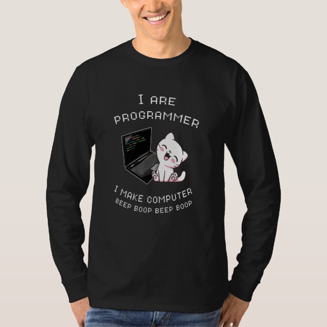 Jag är programmerare och jag gör till IT-avklipp T Shirt (Framsida)