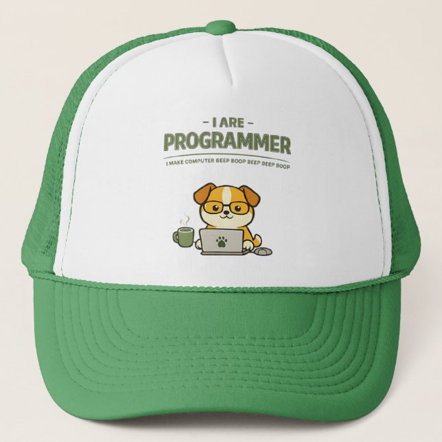 Jag Är Programmerare Pip Píp Kul Keps (Framsida)